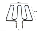 ТЭН печей для пиццы CP-POL01, CP-POL11 Crazy Pan CP-SP-HT-POL в компании ШефСтор